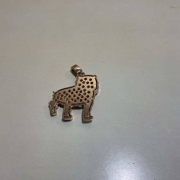 🎄Bulldog Charm gold and silver - Picture 9 of 9